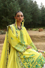 Neelum by Zaha Unstitched 3 Piece Lawn Suit-ZL25-10 B-Elaya
