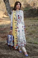 Neelum by Zaha Unstitched 3 Piece Lawn Suit-ZL25-11 B-Kashur