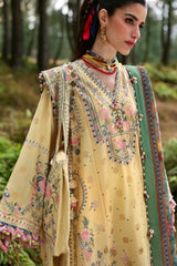 Neelum by Zaha Unstitched 3 Piece Lawn Suit-ZL25-12 A-Zuri