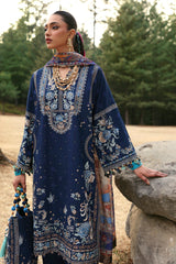 Neelum by Zaha Unstitched 3 Piece Lawn Suit-ZL25-12 B-Zuri