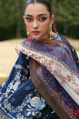 Neelum by Zaha Unstitched 3 Piece Lawn Suit-ZL25-12 B-Zuri