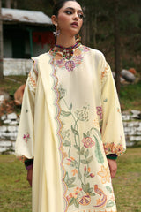 Neelum by Zaha Unstitched 3 Piece Lawn Suit-ZL25-13 A-Zania