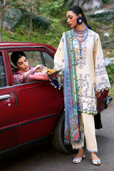 Neelum by Zaha Unstitched 3 Piece Lawn Suit-ZL25-15 A-Maya