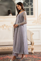 Nafees By Zarif Unstitched 3 Piece Luxury Formals Collection-ZNAF-01-Merve