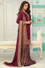 Dilruba By Zaaviay Unstitched Zohra Jabeen
