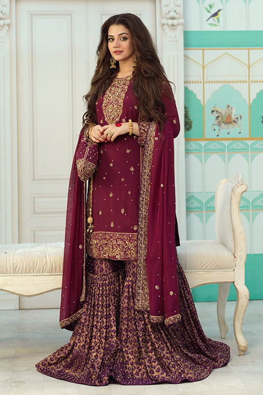 Dilruba By Zaaviay Unstitched Zohra Jabeen