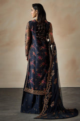 Fasana By Zarif Unstitched 3 Piece Printed & Emb Luxury Formals Suit-ZRF-PE-01 MEHRAB