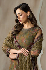 Fasana By Zarif Unstitched 3 Piece Printed & Emb Luxury Formals Suit-ZRF-PE-05 ZAYRAH