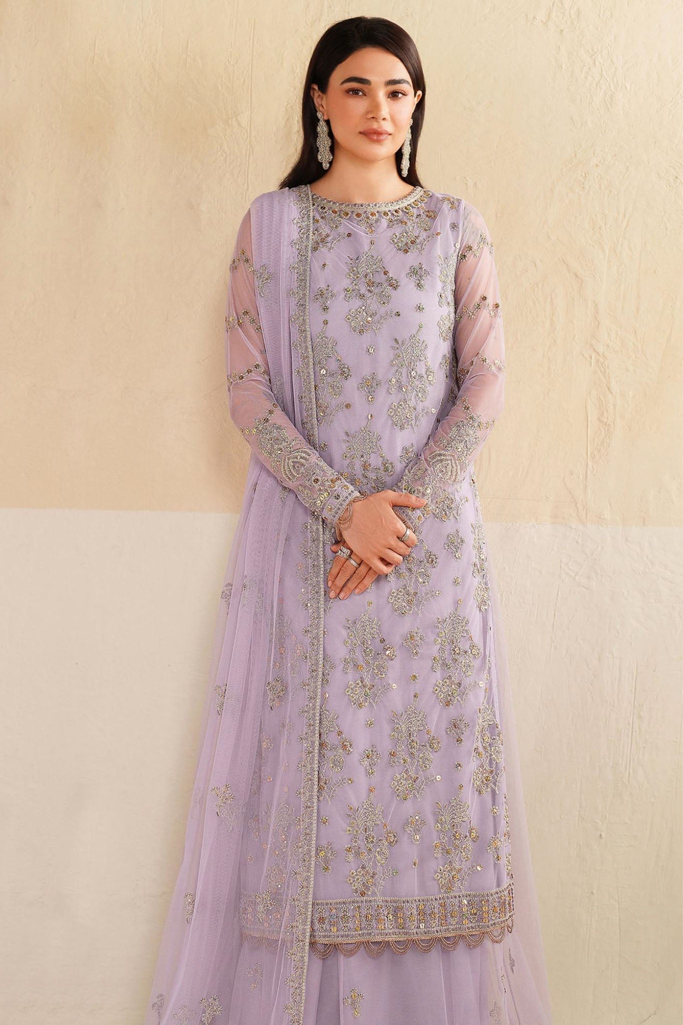 Roohi By Zarif Unstitched 3 Piece Formal Edit Collection'2025-ZRF-RFE-04-SIRHA