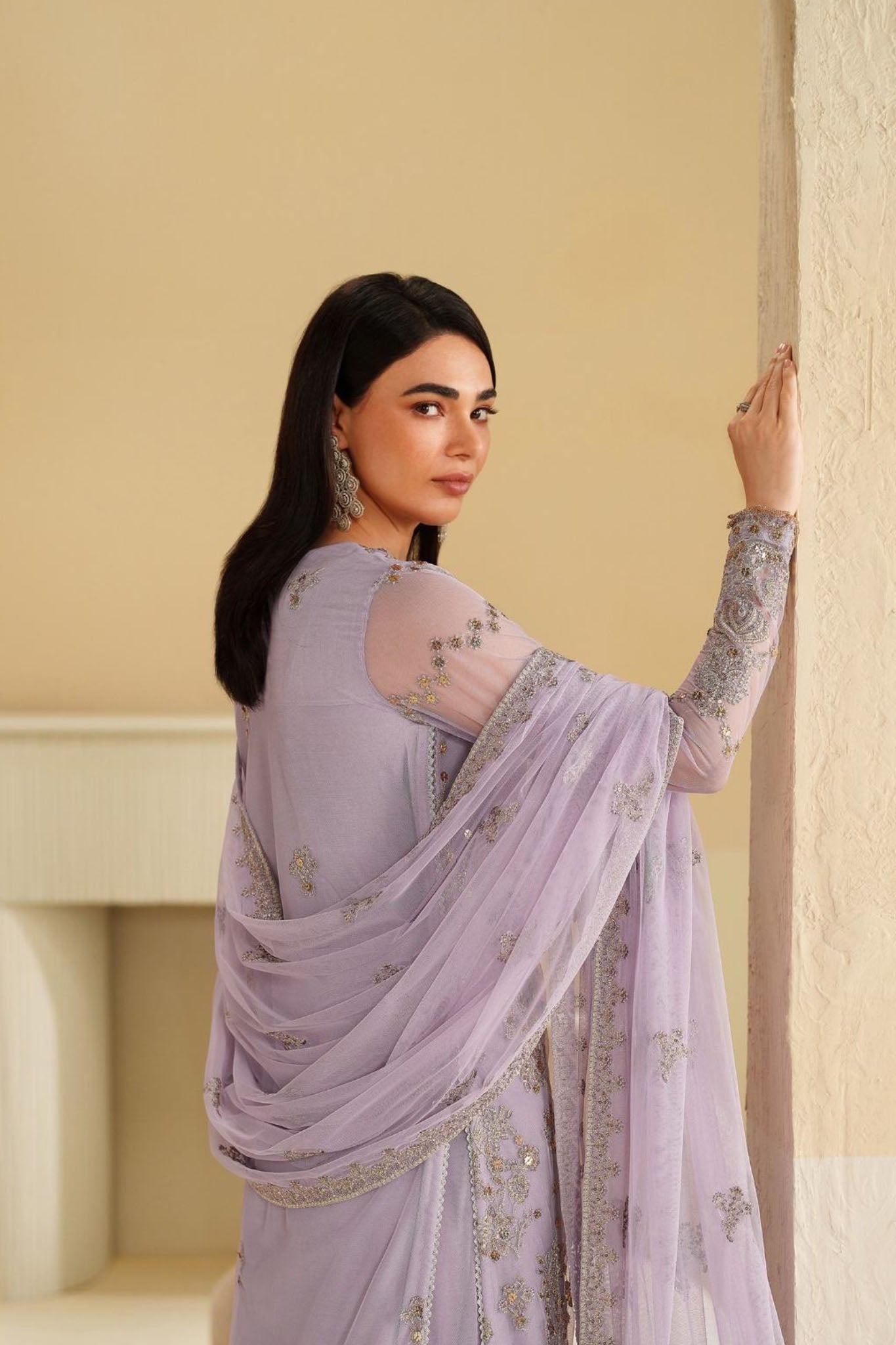 Roohi By Zarif Unstitched 3 Piece Formal Edit Collection'2025-ZRF-RFE-04-SIRHA