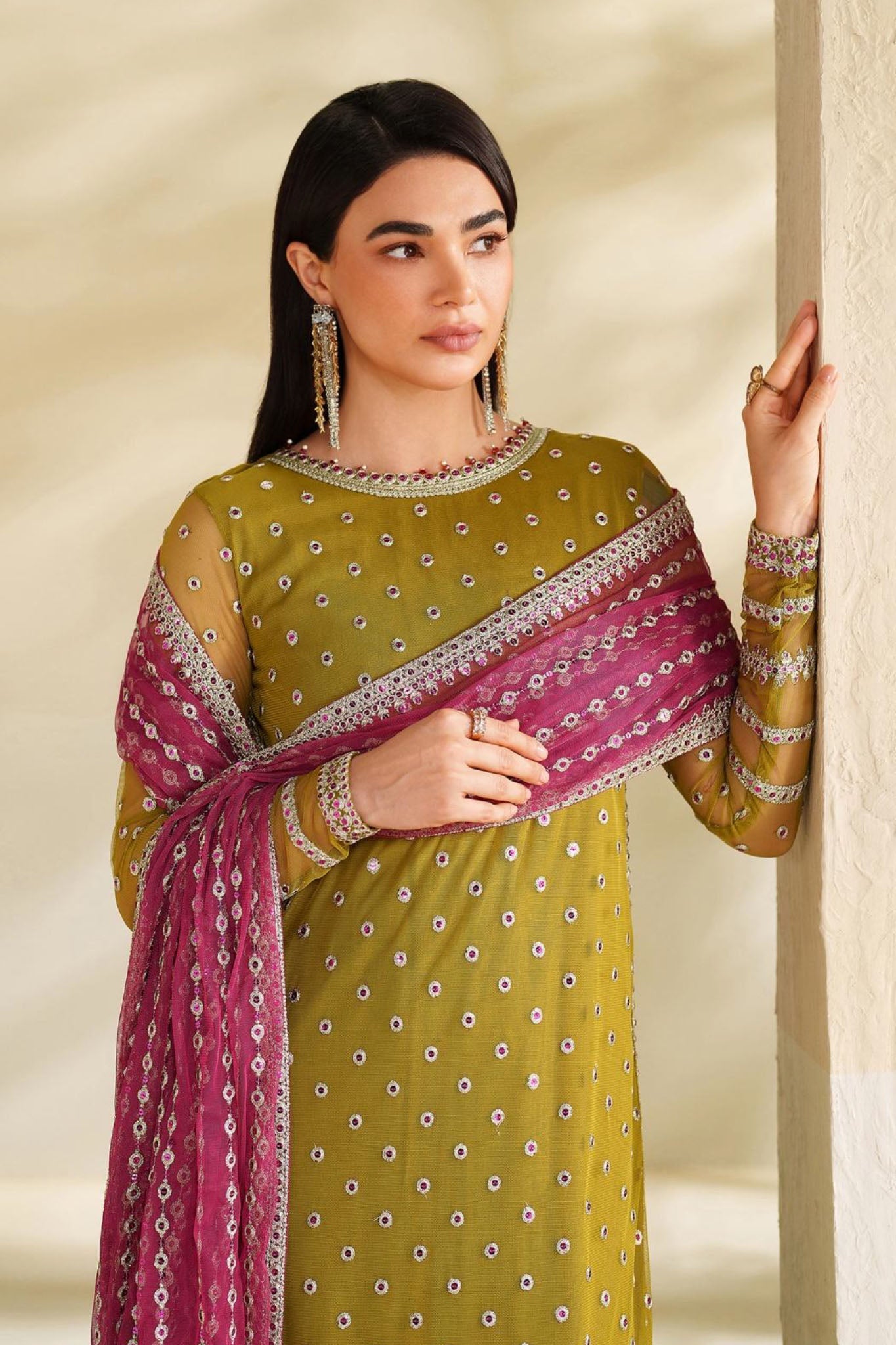 Roohi By Zarif Unstitched 3 Piece Formal Edit Collection'2025-ZRF-RFE-05-JANEER