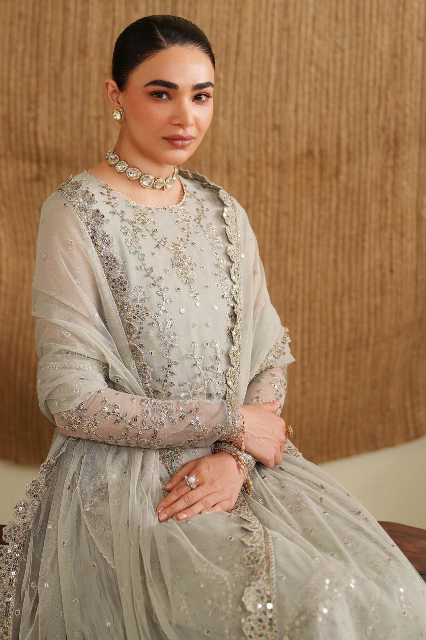 Roohi By Zarif Unstitched 3 Piece Formal Edit Collection'2025-ZRF-RFE-06-MILAAN