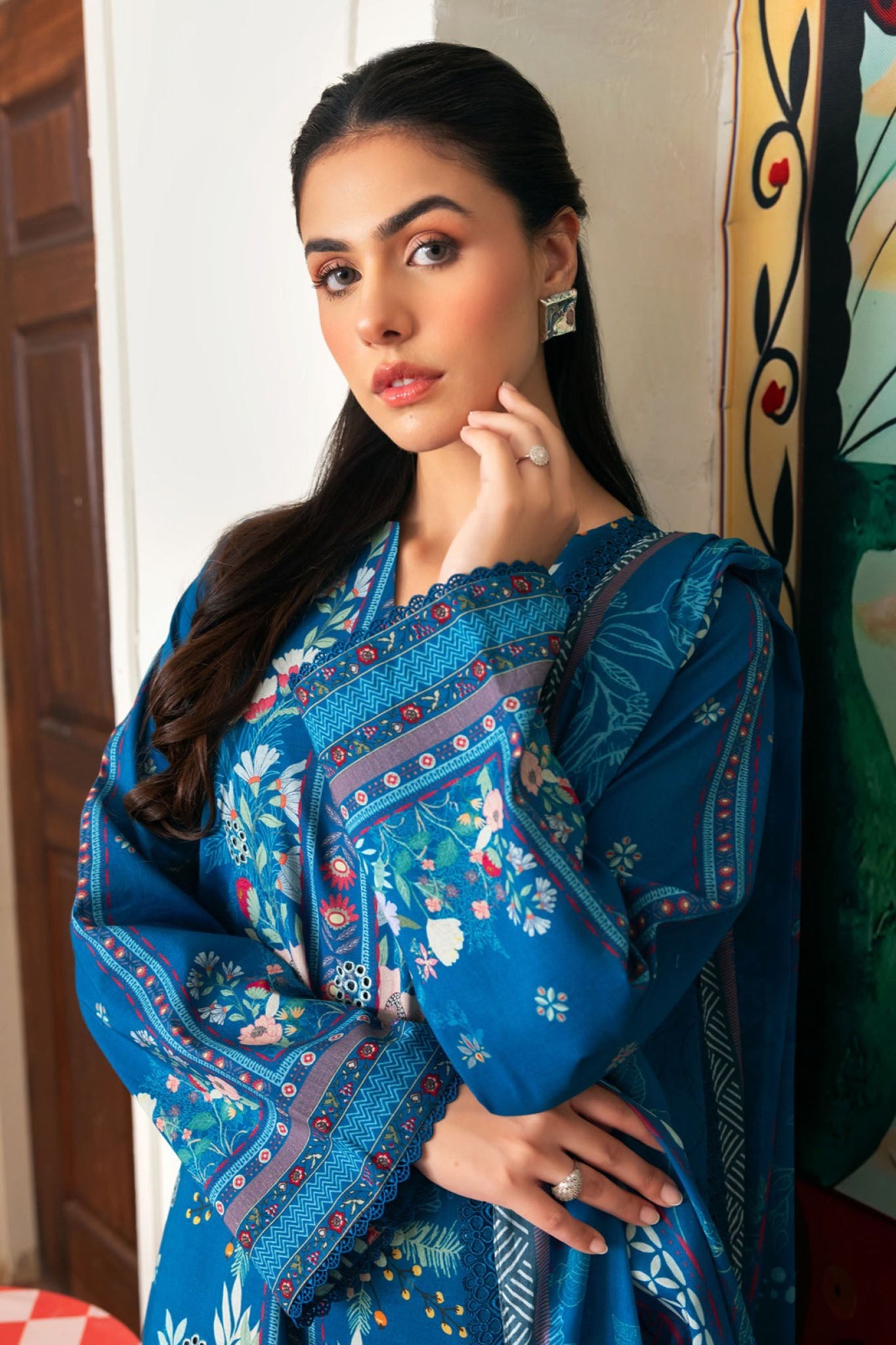 Zync By Florent Unstitched 3 Piece Daily Wear Vol-02 Collection'2025-ZY-06-B