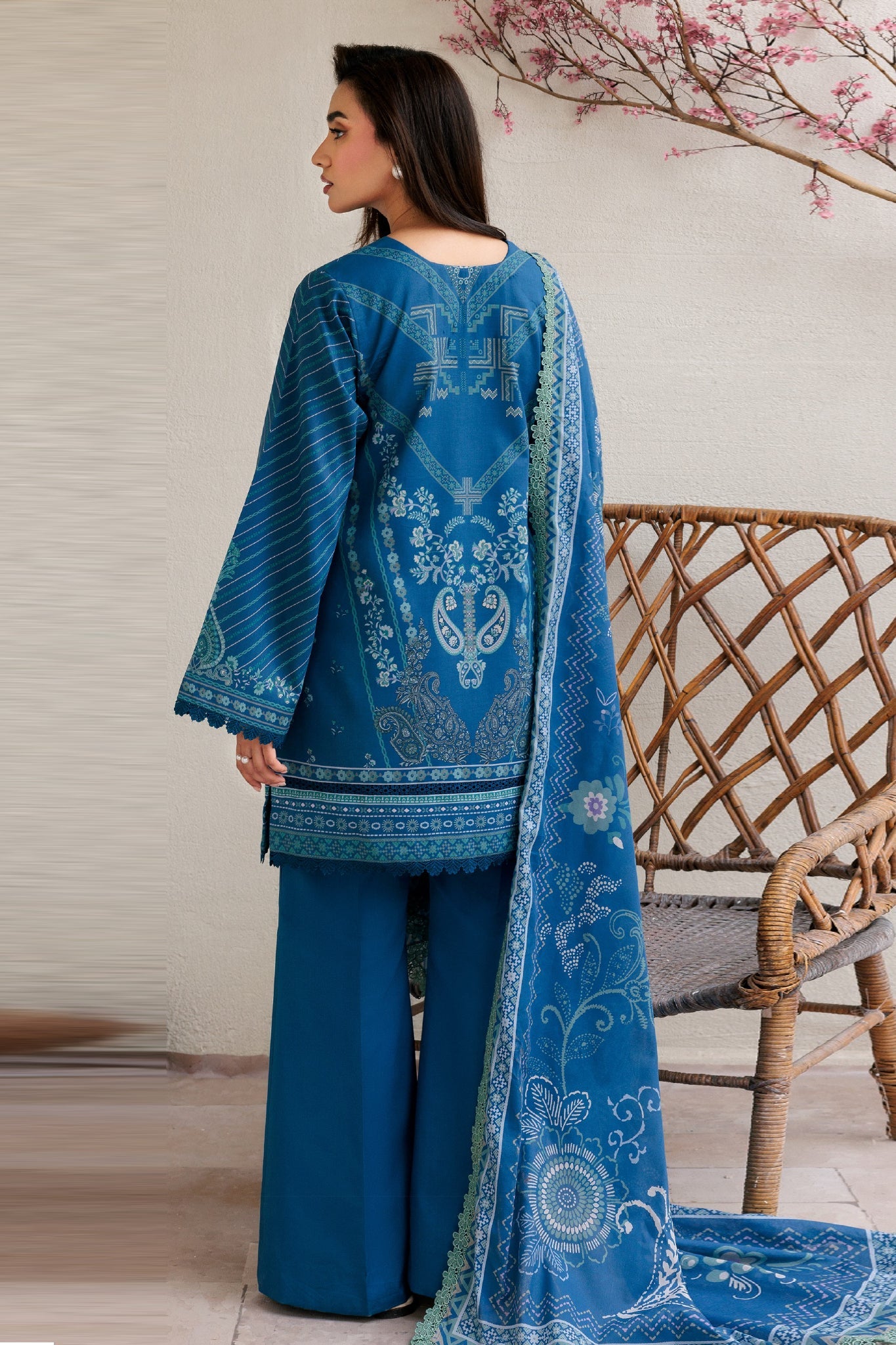 Zync By Florent Unstitched 3 Piece Daily Wear Collection'2025-ZYNC-FL-01-A
