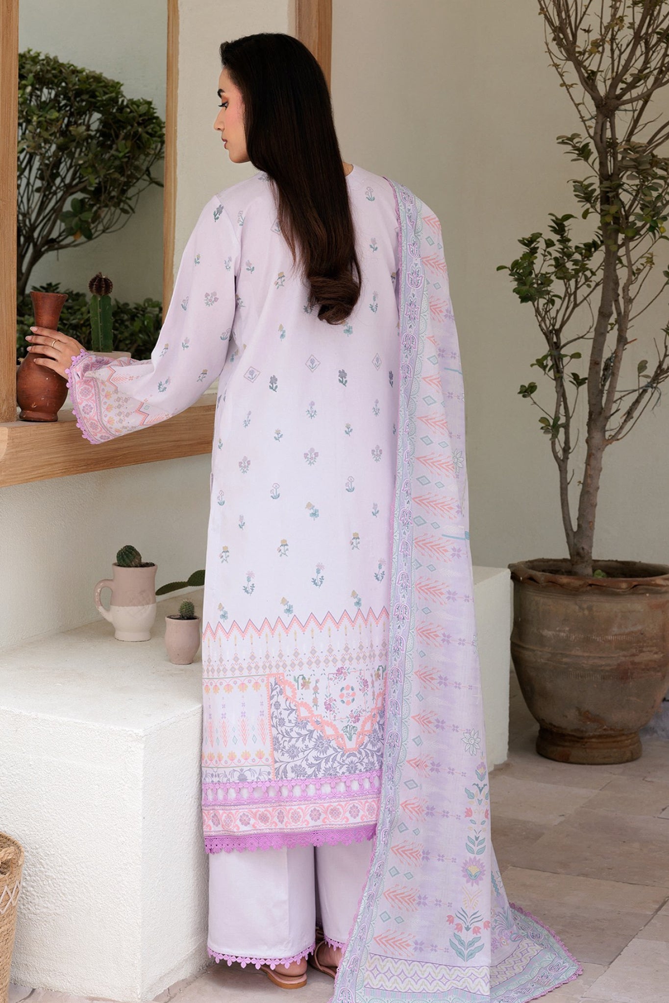 Zync By Florent Unstitched 3 Piece Daily Wear Collection'2025-ZYNC-FL-03-A