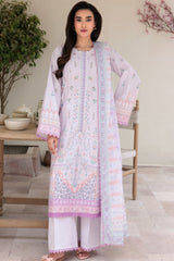 Zync By Florent Unstitched 3 Piece Daily Wear Suit-ZYNC-FL-03-A