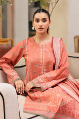 Zync By Florent Unstitched 3 Piece Daily Wear Suit-ZYNC-FL-03-B