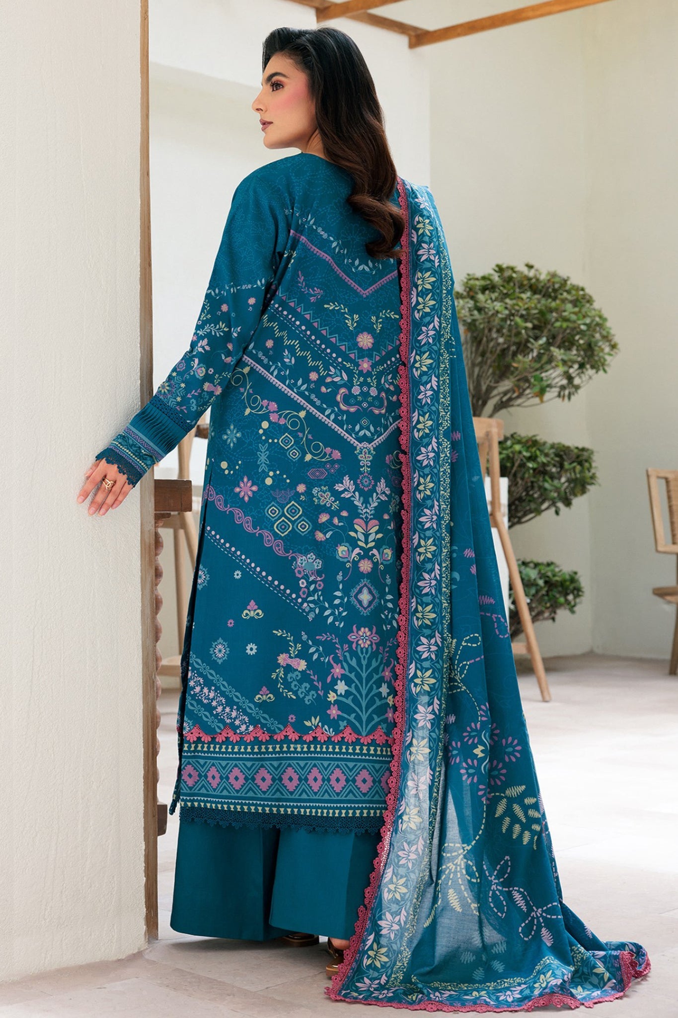 Zync By Florent Unstitched 3 Piece Daily Wear Collection'2025-ZYNC-FL-04-A