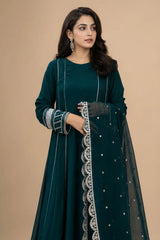 Madiha Gohar Stitched 3 Piece Suit-Zarqaan-Kalidar