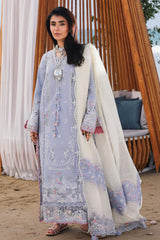 Sahil By Qalamkar Unstitched 3 Piece Luxury Lawn Suit-SA-08-Zayna