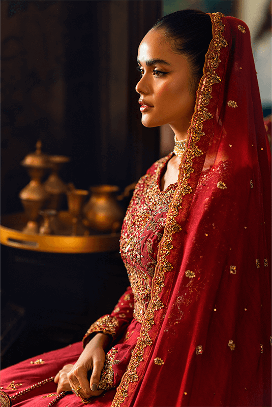 Qarmazi By Zaaviay Stitched Zeba
