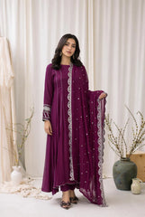 Madiha Gohar Stitched 3 Piece Suit-Zeenat-Kalidar