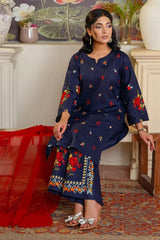 Tawakal Closet Stitched 3 Piece Summer Collection'2025-Zephyra