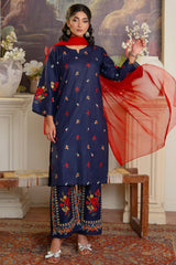 Tawakal Closet Stitched 3 Piece Summer Collection'2025-Zephyra