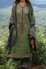 Zara Shahjahan Unstitched 3 Piece Winter Shawl Suit-Zoya
