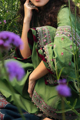 Zara Shahjahan Unstitched 3 Piece Winter Shawl Suit-Zoya