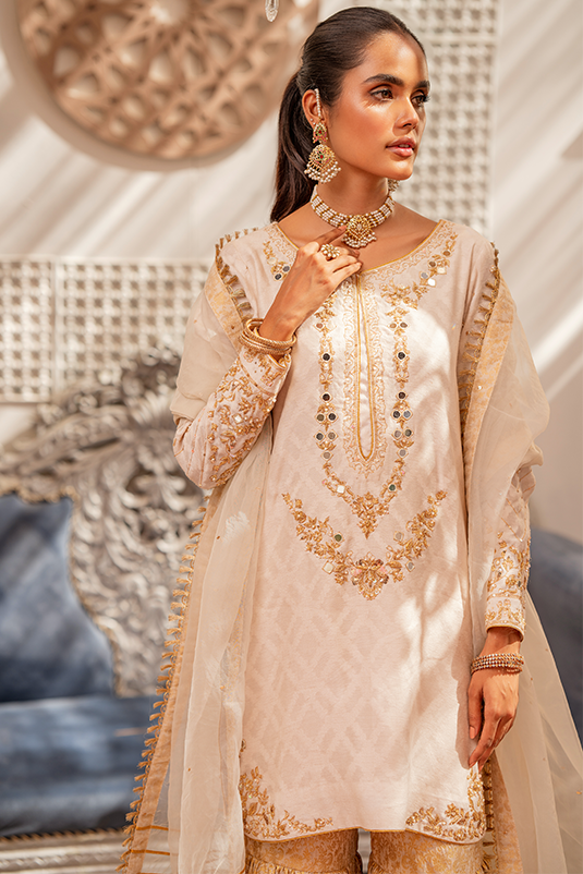 Zaaviay Stitched Eid Collection 2022  Zuri (Three Piece)