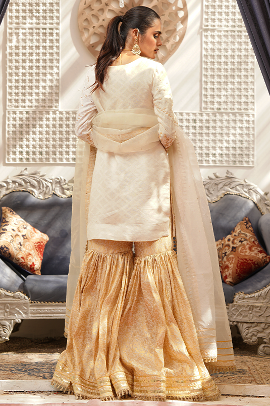Zaaviay Stitched Eid Collection 2022  Zuri (Three Piece)