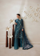 Aikshaam By Aik Atelier Unstitched 3 Piece Formals Vol-01 Suit-LOOK 04