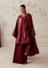 Aikshaam By Aik Atelier Unstitched 3 Piece Formals Vol-01 Suit-LOOK 08