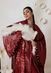Aikshaam By Aik Atelier Unstitched 3 Piece Formals Vol-01 Suit-LOOK 08