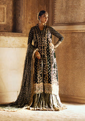 Dastoor By Aik Atelier Unstitched 3 Piece Luxury Velvet Suit-LOOK 02