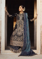 Dastoor By Aik Atelier Unstitched 3 Piece Luxury Velvet Suit-LOOK 07