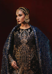 Dastoor By Aik Atelier Unstitched 3 Piece Luxury Velvet Suit-LOOK 07