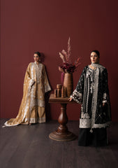 Lady Aik By Aik Atelier Unstitched 3 Piece Formals Vol-01 Suit-LOOK 02
