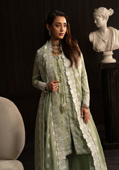 Lady Aik By Aik Atelier Unstitched 3 Piece Formals Vol-01 Suit-LOOK 03