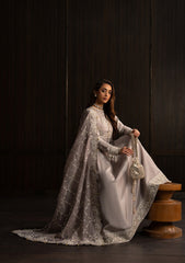Lady Aik By Aik Atelier Unstitched 3 Piece Formals Vol-01 Suit-LOOK 07