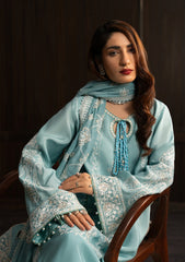Lady Aik By Aik Atelier Unstitched 3 Piece Formals Vol-01 Suit-LOOK 08