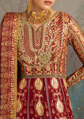 Lady Aik By Aik Atelier Unstitched 3 Piece Formals Vol-01 Suit-LOOK 01