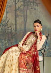 Lady Aik By Aik Atelier Unstitched 3 Piece Formals Vol-01 Suit-LOOK 03