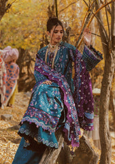 Aik Atelier Unstitched 3 Piece Lawn Vol-01 Suit-LOOK 02