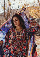 Aik Atelier Unstitched 3 Piece Lawn Vol-01 Suit-LOOK 05