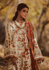 Aik Atelier Unstitched 3 Piece Lawn Vol-01 Suit-LOOK 07