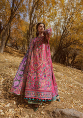 Aik Atelier Unstitched 3 Piece Lawn Vol-01 Suit-LOOK 09
