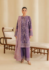 Aik Atelier Unstitched 3 Piece Lawn Summer Suit-B2602A
