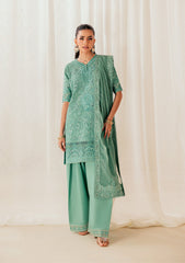 Aik Atelier Unstitched 3 Piece Lawn Summer Suit-B2603A